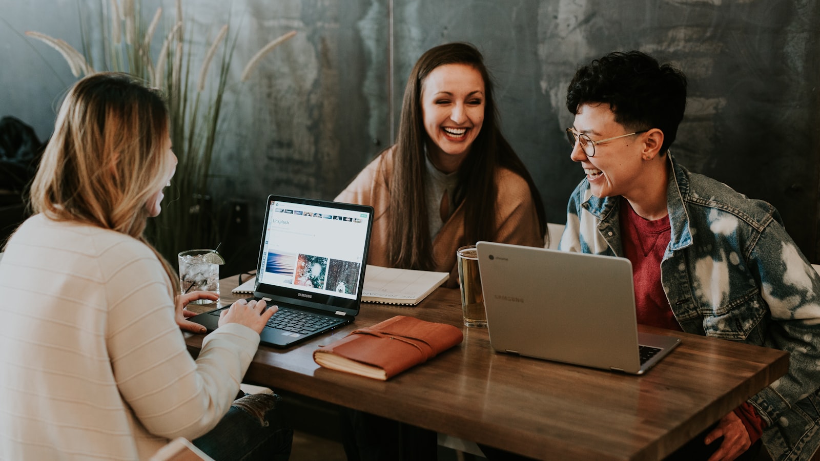 Social Media Team agents collaborating on brand-grounded content